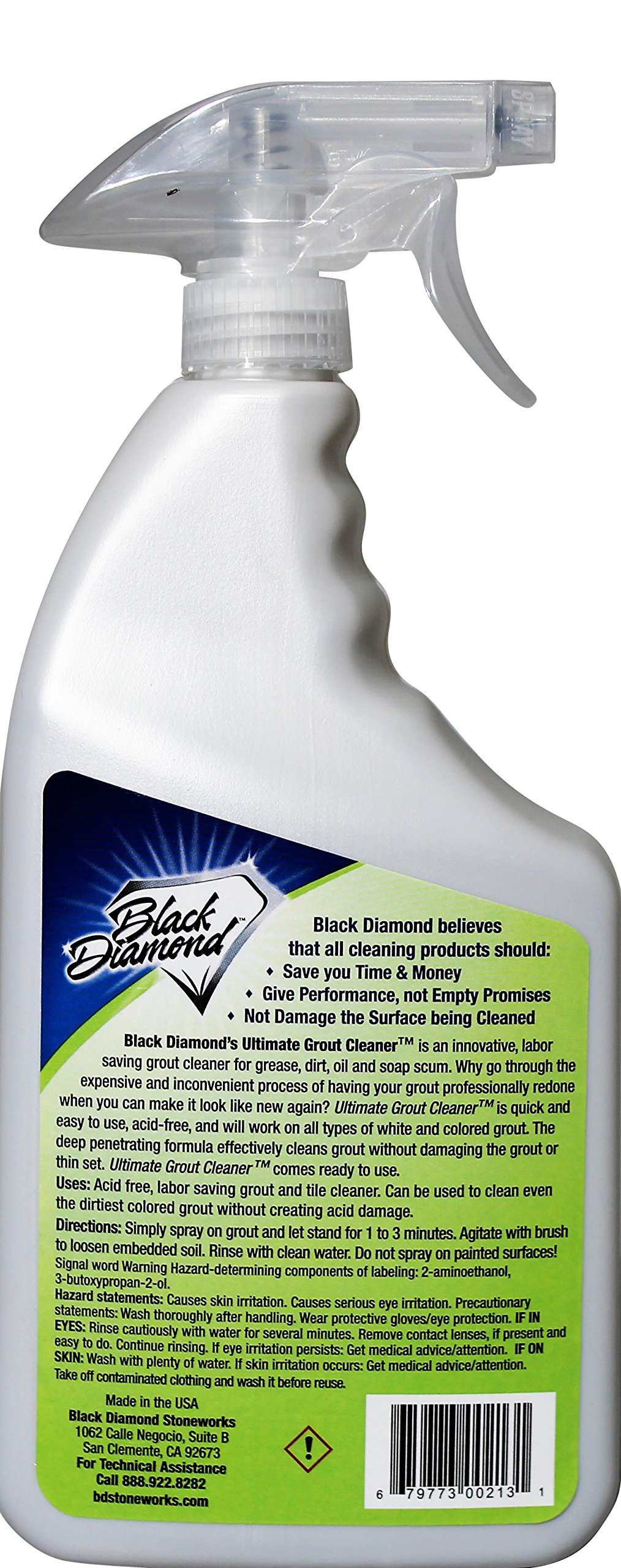 Black Diamond Stoneworks Ultimate Grout Sealer - Premium Stain & Waterproof Protector for Tile, Marble, Floors, Showers & Countertops | Long-Lasting Protection for Bathrooms, Kitchens & High-Traffic Areas