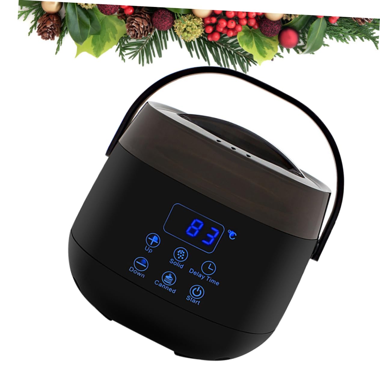 Professional Black Wax Warmer Machine for Hair Removal - Fast & Efficient Wax Heater for Salon & Home Use - Perfect for Bikini, Legs, Face & Body Waxing