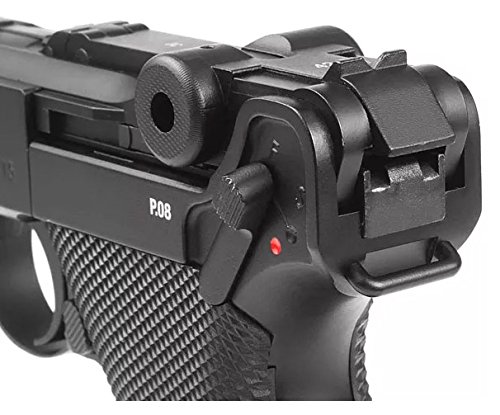 Legends Blowback P08 CO2 BB Air Pistol - Full Metal Construction for Target Shooting & Training | Realistic Replica for Collectors & Airsoft Enthusiasts