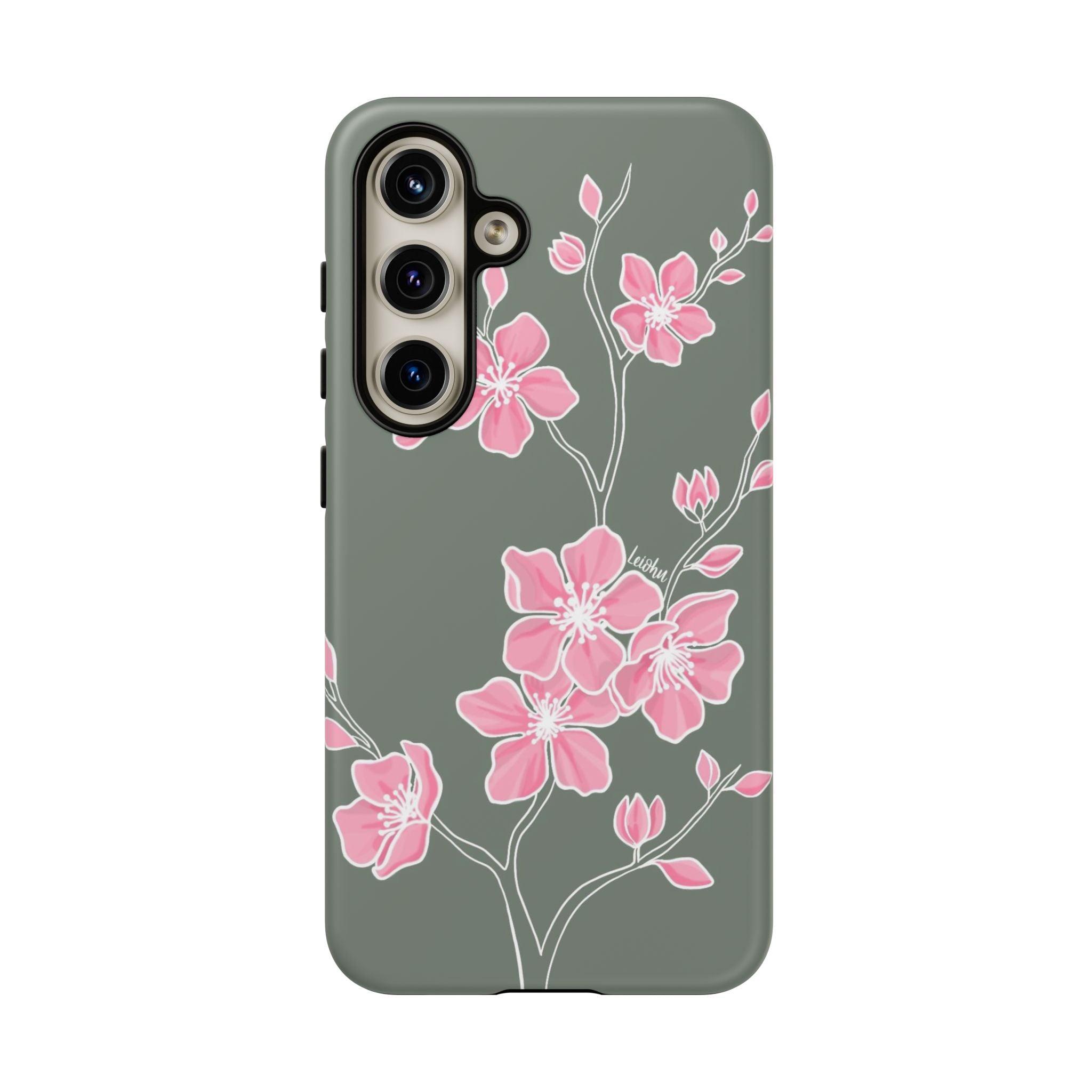 Samsung Galaxy Phone Case with Cherry Blossom Design - Stylish Protective Cover for Everyday Use, Travel & Work