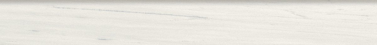 3 x 24 Inch Mayfair Suave Bianco Polished Glazed Porcelain Bullnose Tile - Perfect for Bathroom Walls, Kitchen Backsplashes & Shower Surrounds