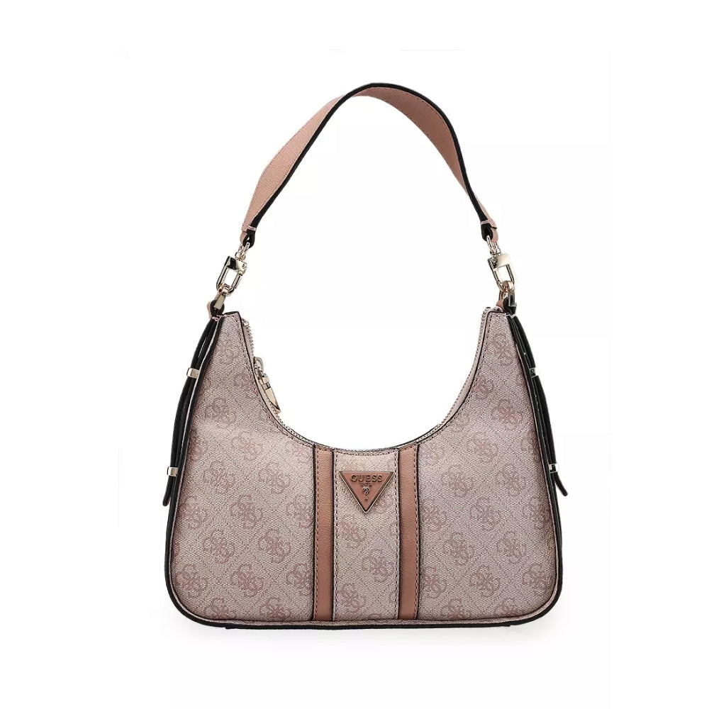 Dusty Rose Noreen Top Zip Shoulder Bag for Women - Elegant Crossbody Purse with Secure Zipper Closure - Perfect for Work, Travel & Everyday Use