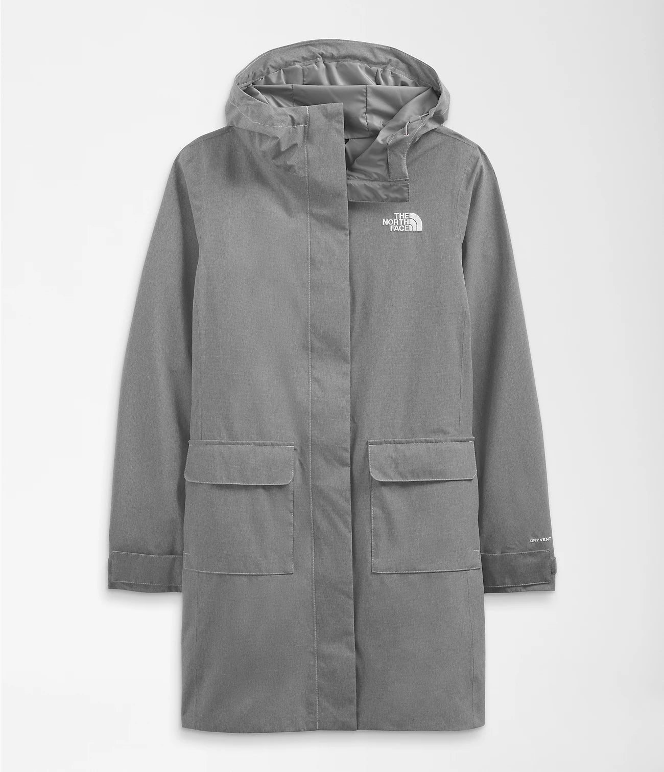 City Breeze Rain Parka II - Women's Waterproof Lightweight Jacket with Hood | Windproof & Breathable Raincoat for Outdoor Activities, Hiking & Commuting | Style NF0A52YL