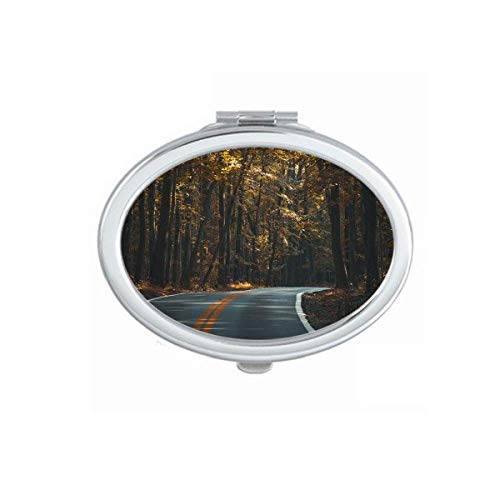 DIYthinker Foldable Double-Sided Makeup Mirror - Portable Travel Mirror for Road Trips, Grassland & Forest Adventures, Autumn Vacations | Perfect for Home, Office, and Travel Makeup Application