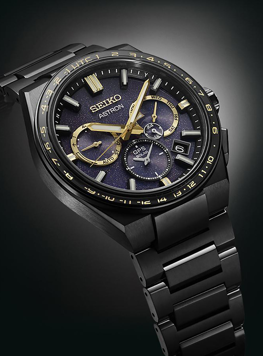 SEIKO Astron GPS Solar Watch SBXC145 / SSH145 - Limited Edition 2024 Starry Sky Design - Made in Japan JDM - Perfect for Luxury Collectors & Outdoor Enthusiasts