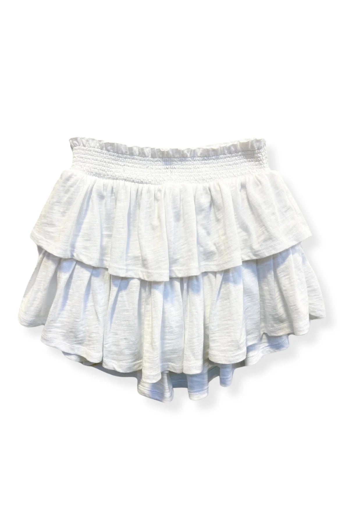 Katie J Paloma Skirt - Women's White Flowy Midi Skirt | Perfect for Summer Outfits, Beach Vacations & Casual Wear