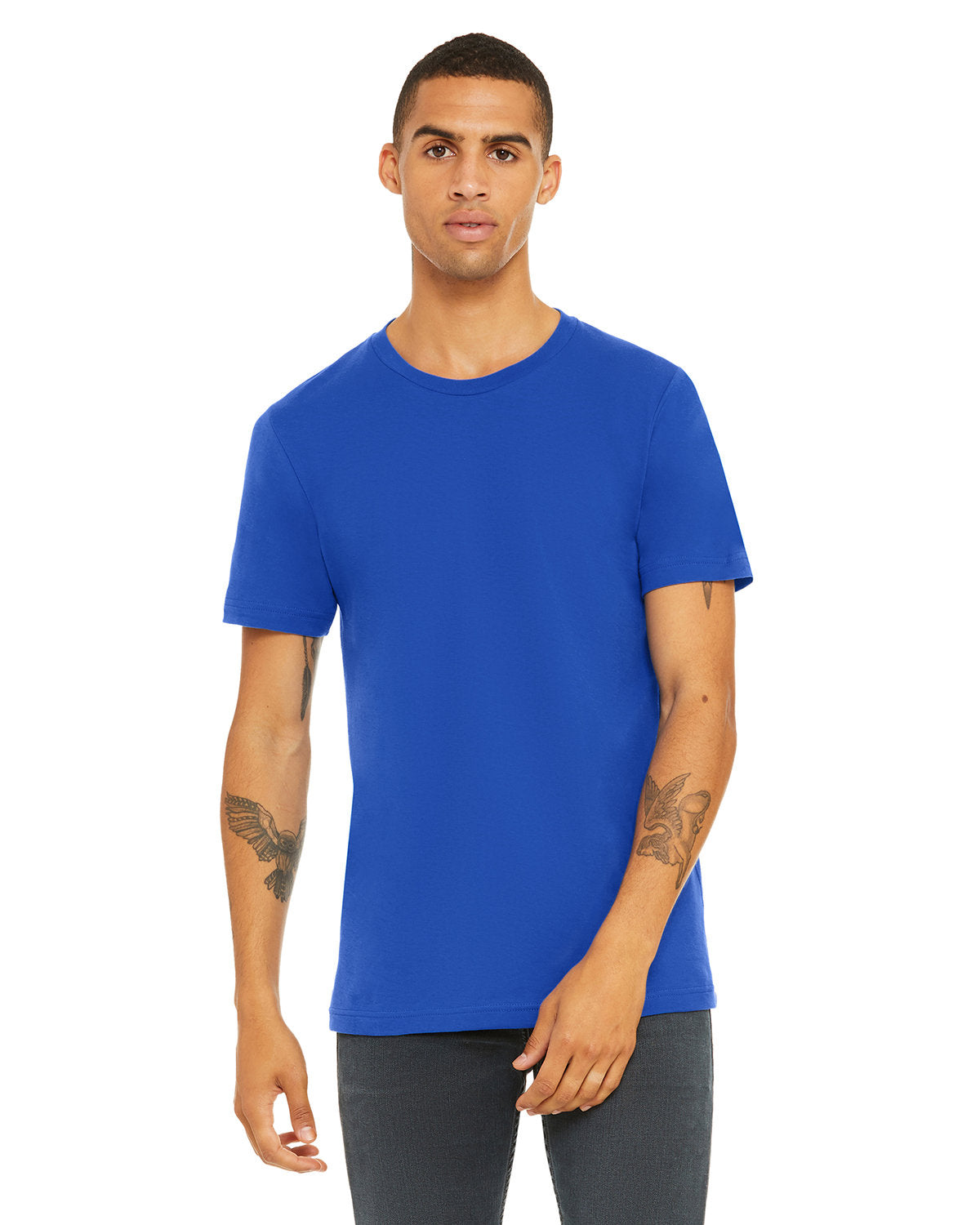 Bella + Canvas 3001C Unisex Jersey Short Sleeve T-Shirt - Soft Cotton Crew Neck Tee for Men & Women - Perfect for Casual Wear, Screen Printing, and Everyday Comfort