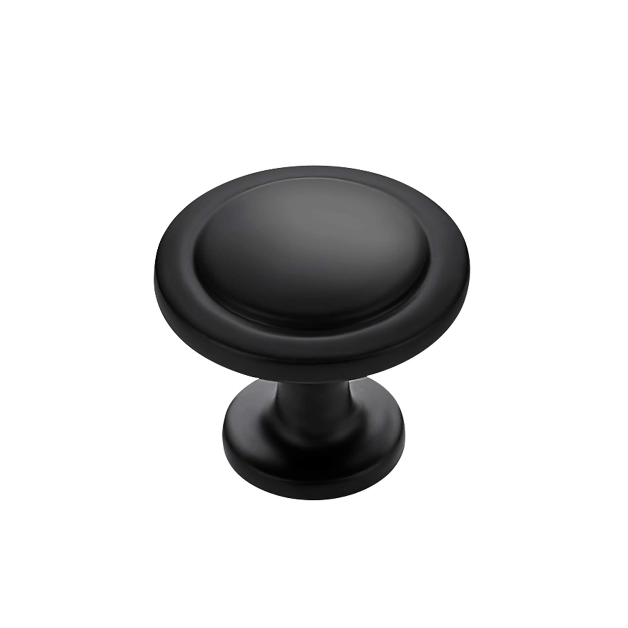 Ravinte 40 Pack 1-1/4 Inch Matte Black Zinc Cabinet Knobs - Drawer Pulls & Dresser Handles for Kitchen Cabinets, Wardrobes, Furniture - Durable & Stylish Hardware for Home & Office Organization