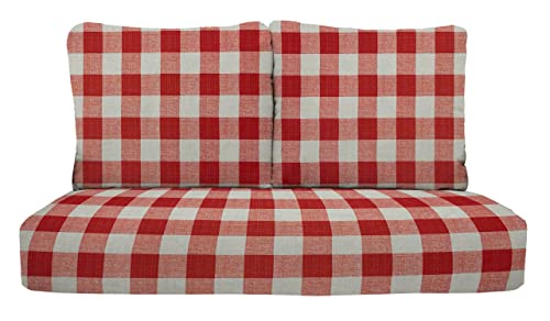 Red & White Buffalo Plaid