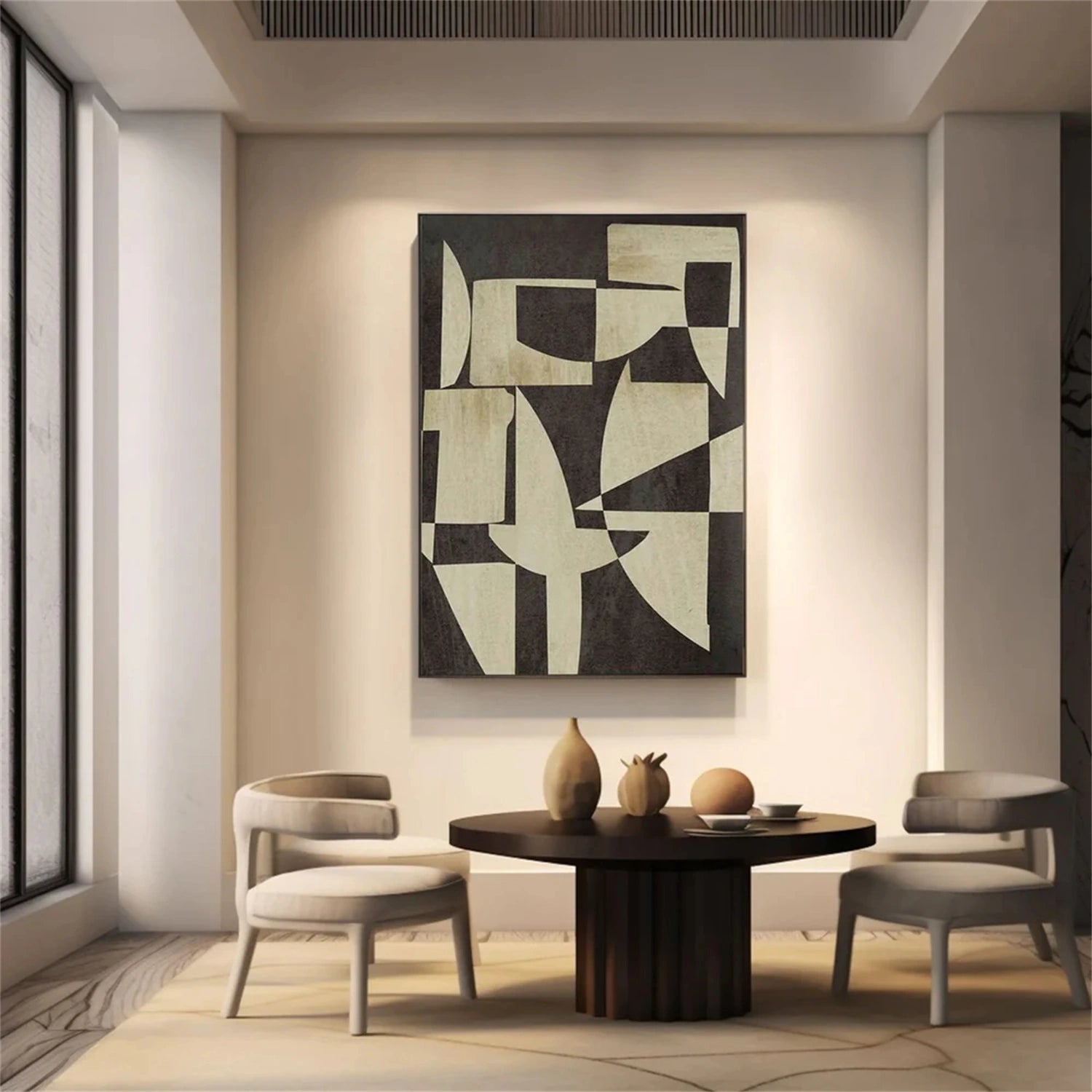 Abstract Tranquility Art Painting #WS212 - Modern Canvas Wall Art for Living Room, Bedroom & Office Decor