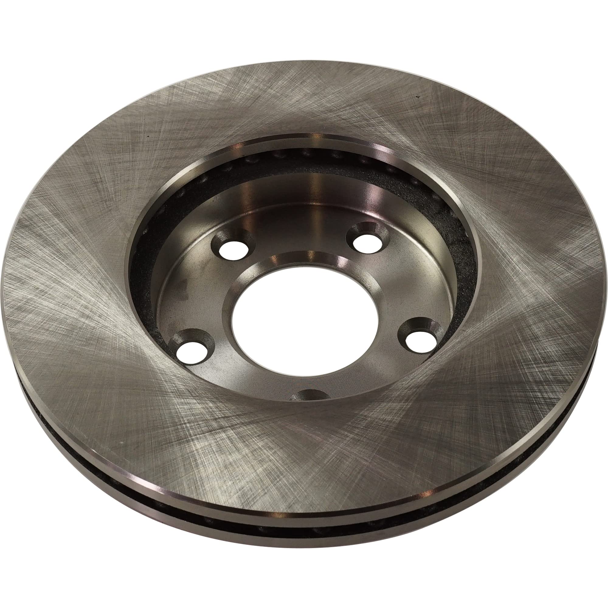 High-Performance Front Brake Disc and Pad Kit - 2-Wheel Set for 1994-1998 Ford Mustang | Ceramic Brake Pads, 5-Lug Cast Iron Rotors | Improved Stopping Power for Street & Track Use