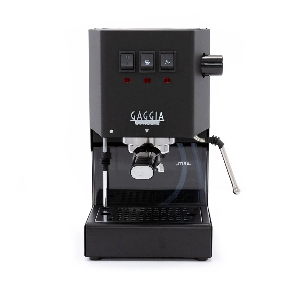 Gaggia Classic Pro E24 Espresso Machine - Thunder Black | Professional Italian Coffee Maker for Home & Cafe | Perfect for Espresso, Cappuccino & Latte