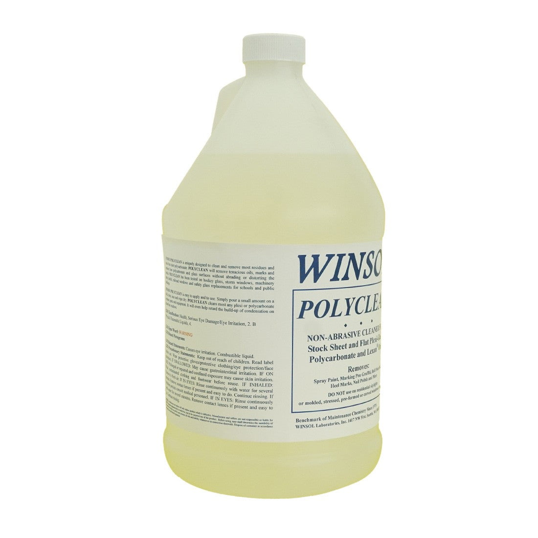 Winsol Poly Clean - Heavy-Duty Multi-Surface Cleaner for Floors, Countertops & More | Eco-Friendly Degreaser for Kitchen, Bathroom & Garage Cleaning