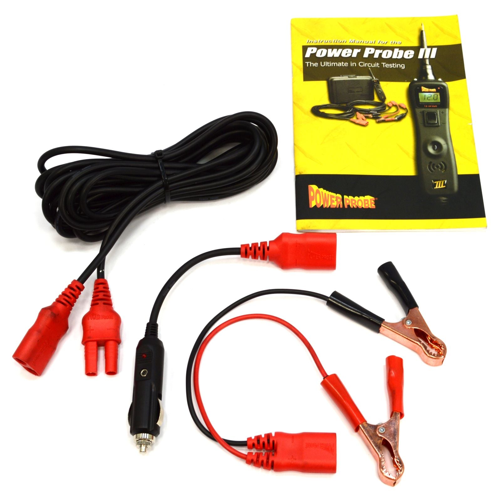 Used POWER PROBE III Circuit Tester Kit with Voltmeter (Model 319FTC) - 12V/24V Automotive Electrical Diagnostic Tool for Cars, Trucks & Motorcycles | Perfect for Mechanics & DIY Auto Repairs