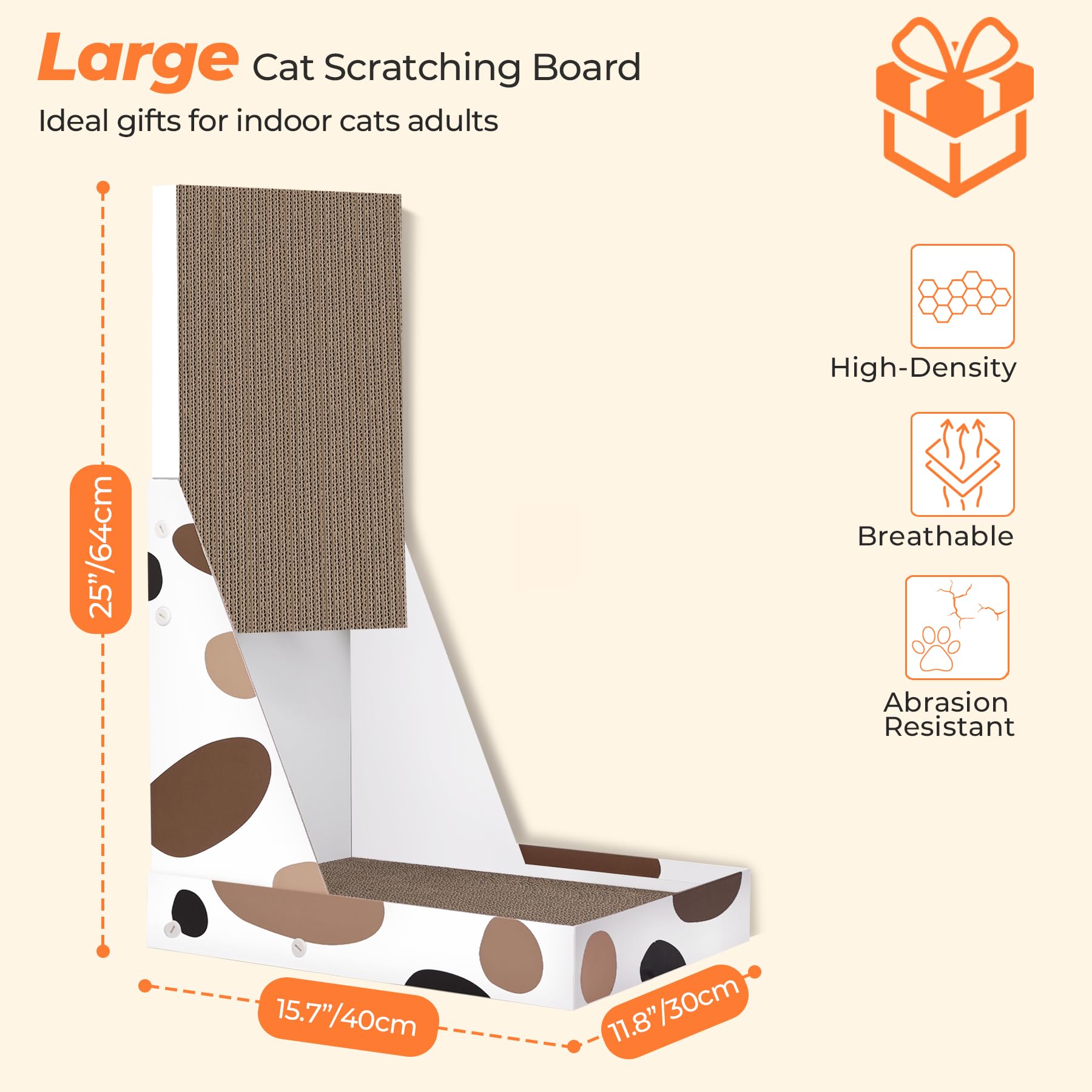 ComSaf L-Shaped Cat Scratcher - 25