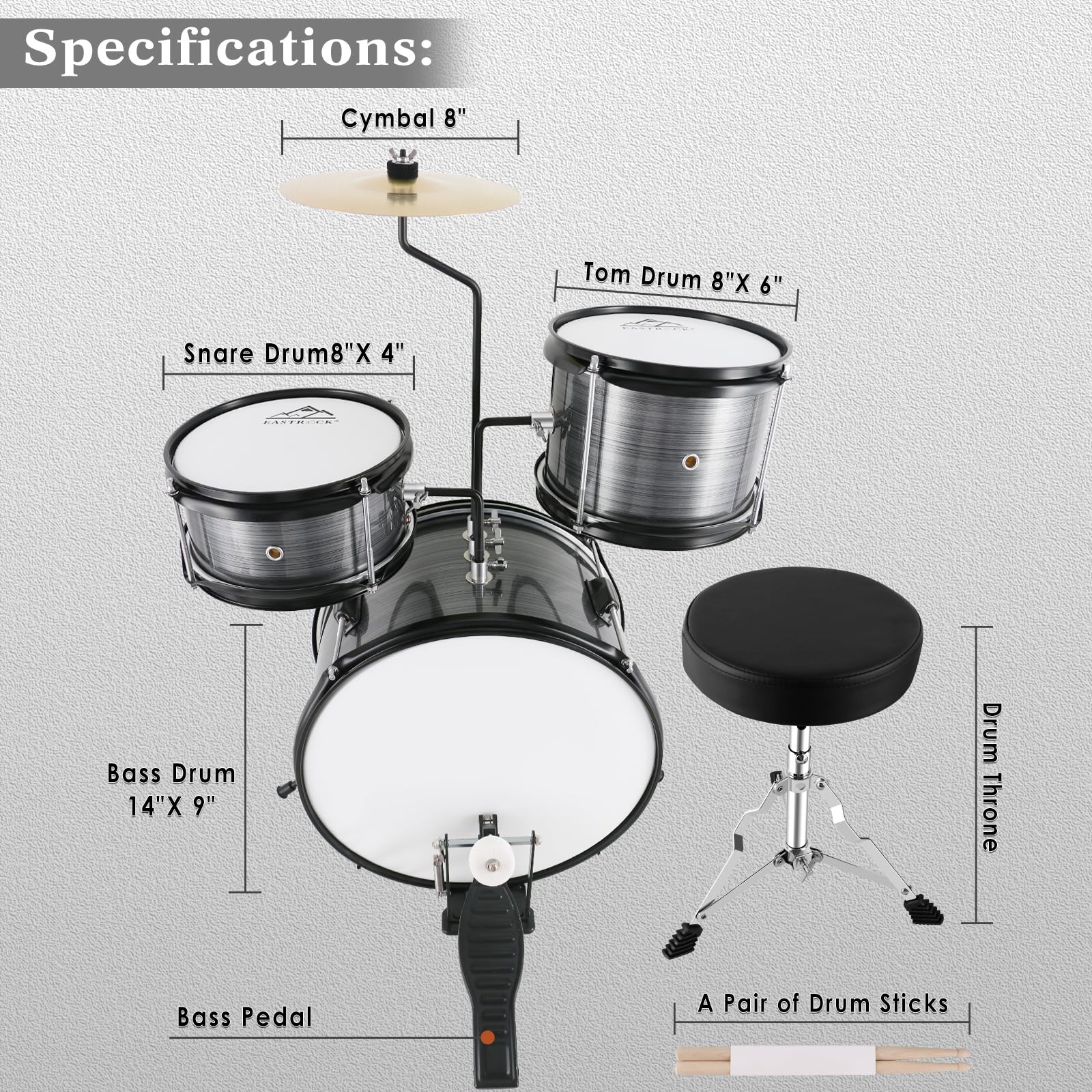 EASTROCK 3-Piece 14