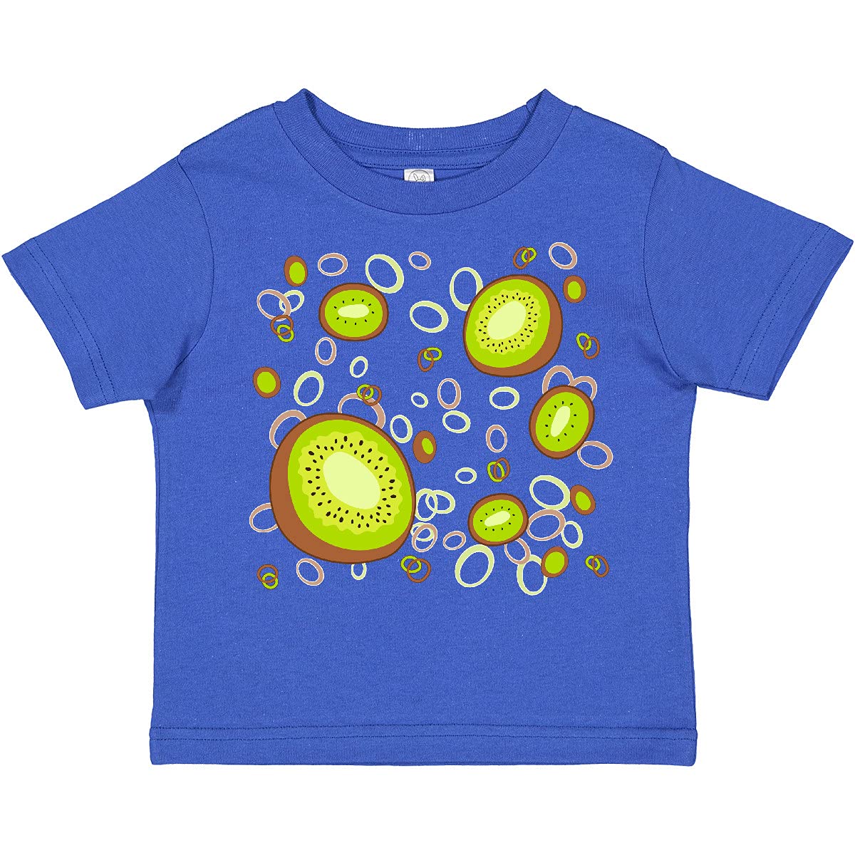 Inktastic Kiwi Fruit Party Toddler T-Shirt - Cute & Soft Cotton Tee for Boys & Girls - Perfect for Birthday Parties, Playdates & Everyday Wear
