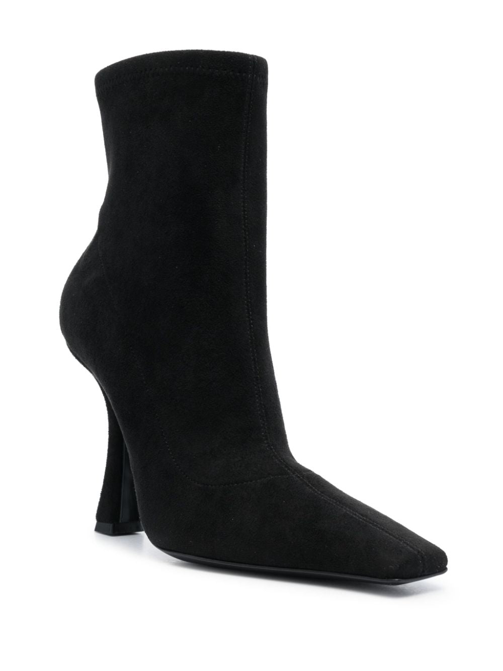 Casadei Black Leather Ankle Boots for Women - Stylish & Comfortable Booties for Fall, Winter & Night Out