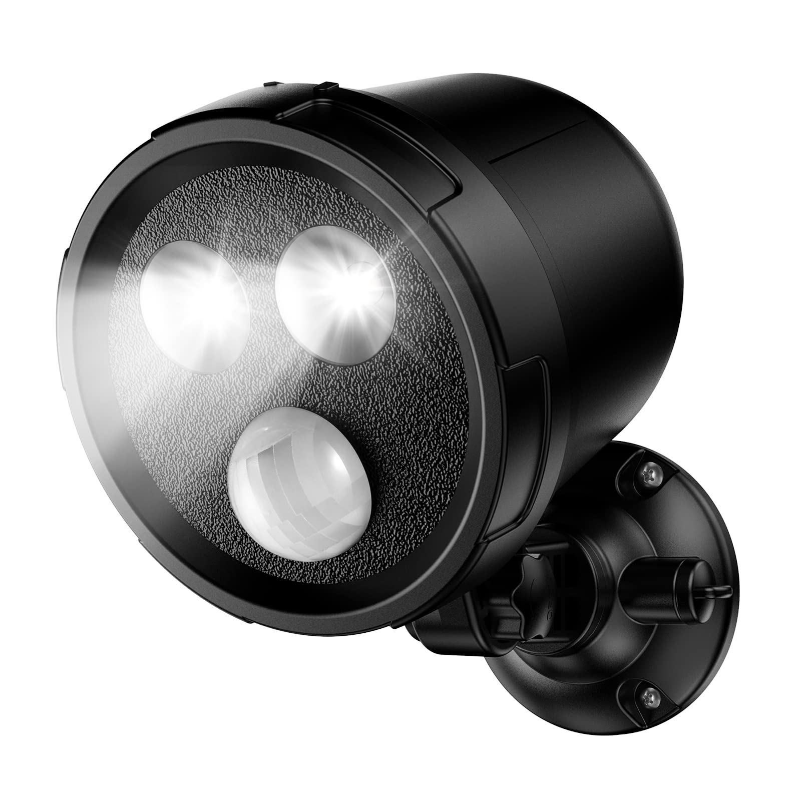 300 Lumen LED Outdoor Motion Sensor Spotlight - Battery Operated Waterproof Security Light for House, Garage, Yard & Garden Path - Perfect for Nighttime Safety & Landscape Lighting
