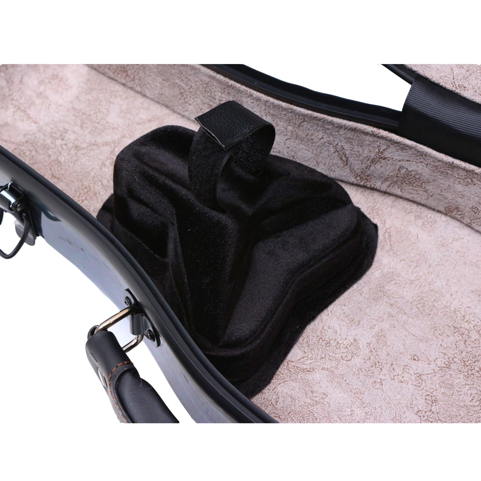 Premium Carbon Fiber Violin Case 4/4 Full Size - Lightweight & Durable Protection with Colorful Back Strap | Perfect for Professional Musicians & Travel