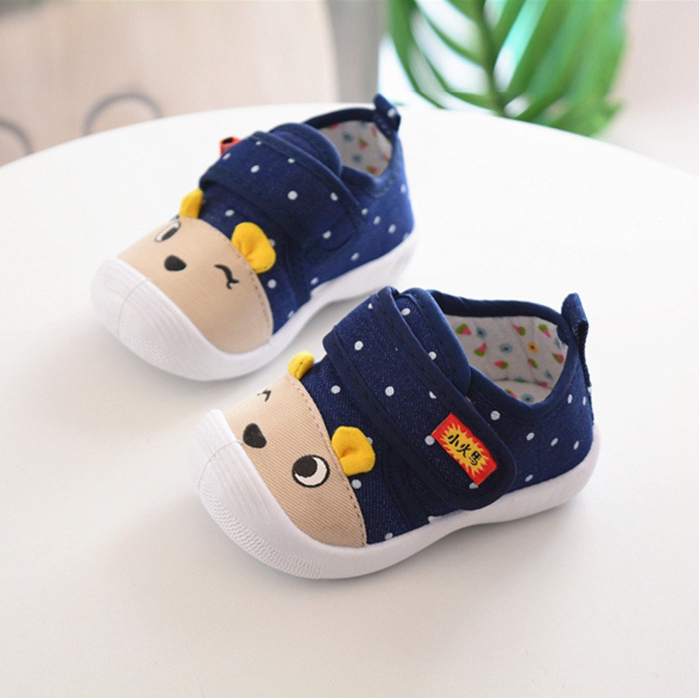 **Adorable Squeaky Baby Shoes for Girls & Boys - Soft Non-Slip Cartoon Sole Infant Walking Shoes | Perfect for First Steps, Playtime & Outdoor Adventures**
