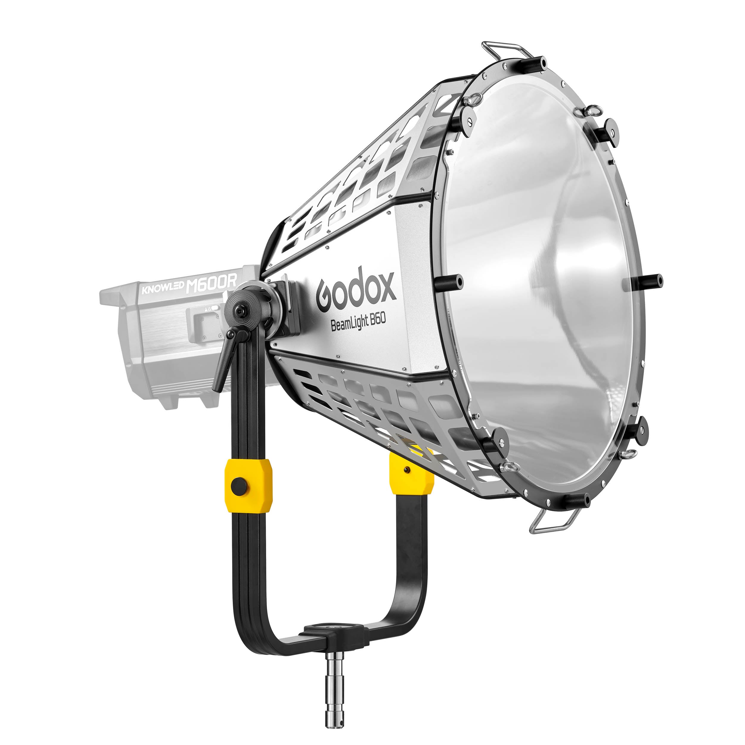 KNOWLED BeamLight B60 Cinema Grade Parallel Beam Light Reflector - Bowens S Type Mount for Professional Photography & Video Lighting - Perfect for Studio, Portrait, and Film Production