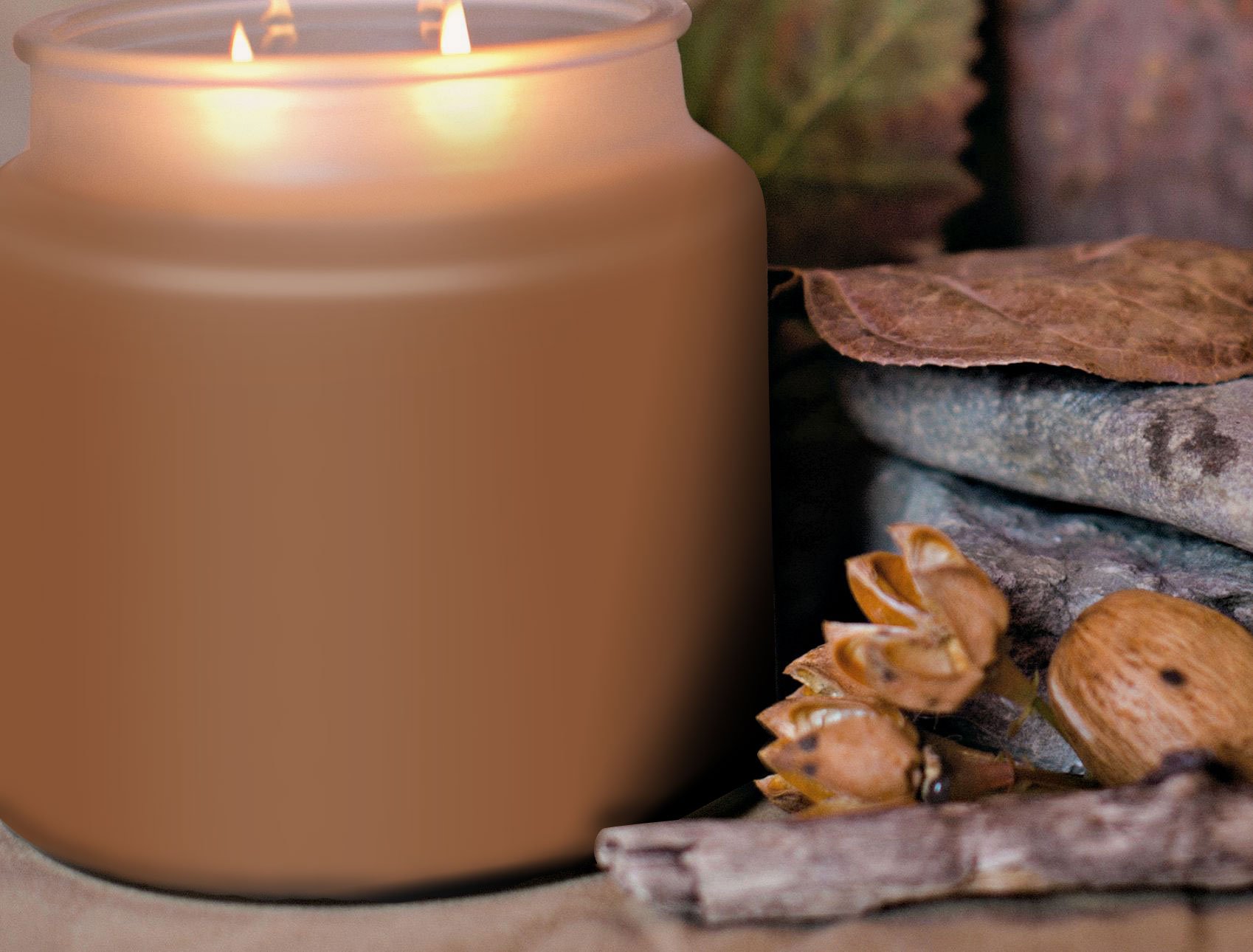 Pure Integrity 16oz Oatmeal Cookie Scented Soy Candle - Strong Long-Lasting Fragrance with Innovative Scent Technology | Perfect for Home Relaxation, Spa Days & Romantic Ambience