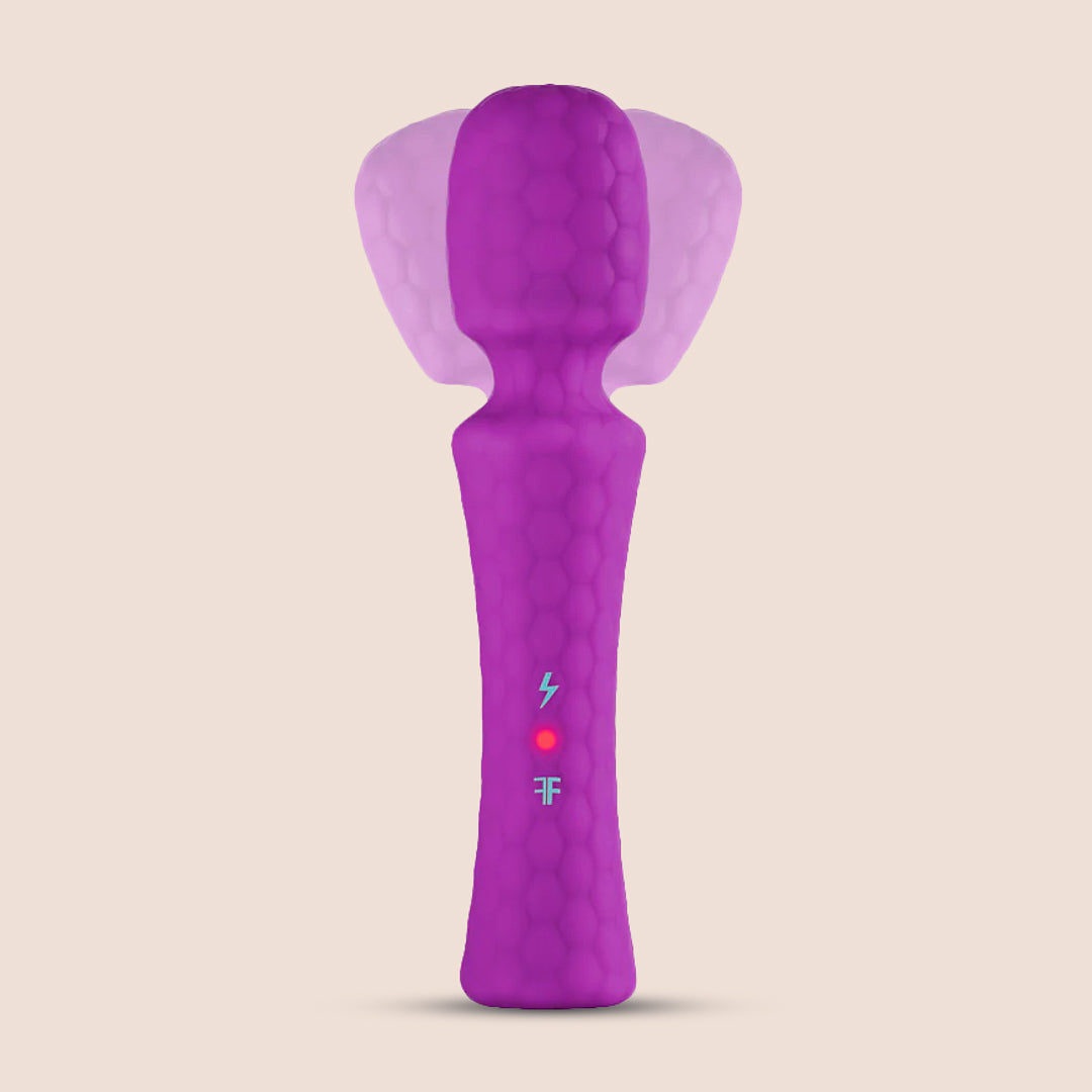 Femme Funn Ultra Wand - Flexible Head Massager for Women | G-Spot & Clitoral Stimulation | Waterproof & Rechargeable Adult Toy for Solo Play & Couples Use