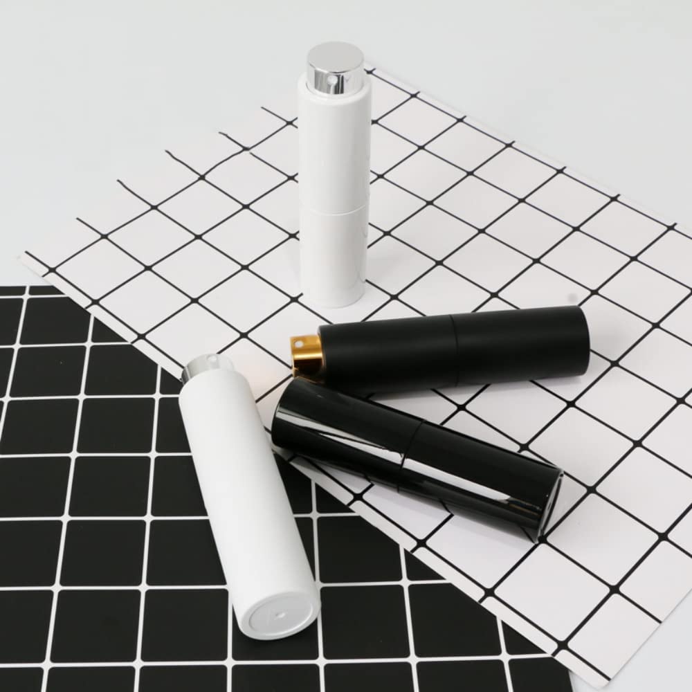 BIRZAR Refillable Travel Perfume Atomizer - Mini Cologne Spray Bottle & Aftershave Dispenser | Portable Fragrance Container for On-the-Go, Gym, Travel & Everyday Use