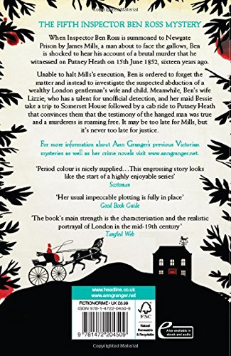 The Testimony of the Hanged Man - Lizzie Martin Book 5 | Historical Mystery Novel | Perfect for Book Clubs & Crime Fiction Lovers