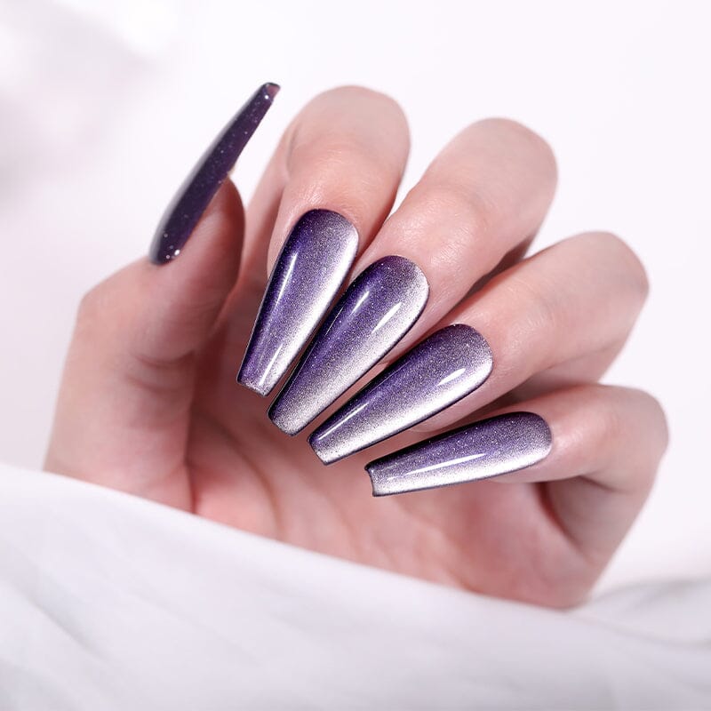 Reflective Moonlight Cat Magnetic Gel Nail Polish - 10ml RM06 for Stunning Nail Art & Night Glow - Perfect for Parties, Dates & Special Occasions