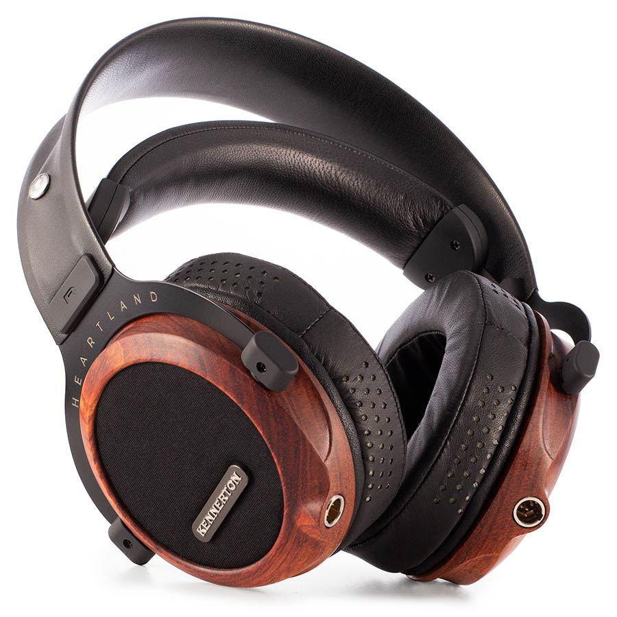 Kennerton HeartLand Planar Magnetic Open Back Over Ear Headphones - Audiophile Grade Sound for Home Studio & Music Listening (Open Box)