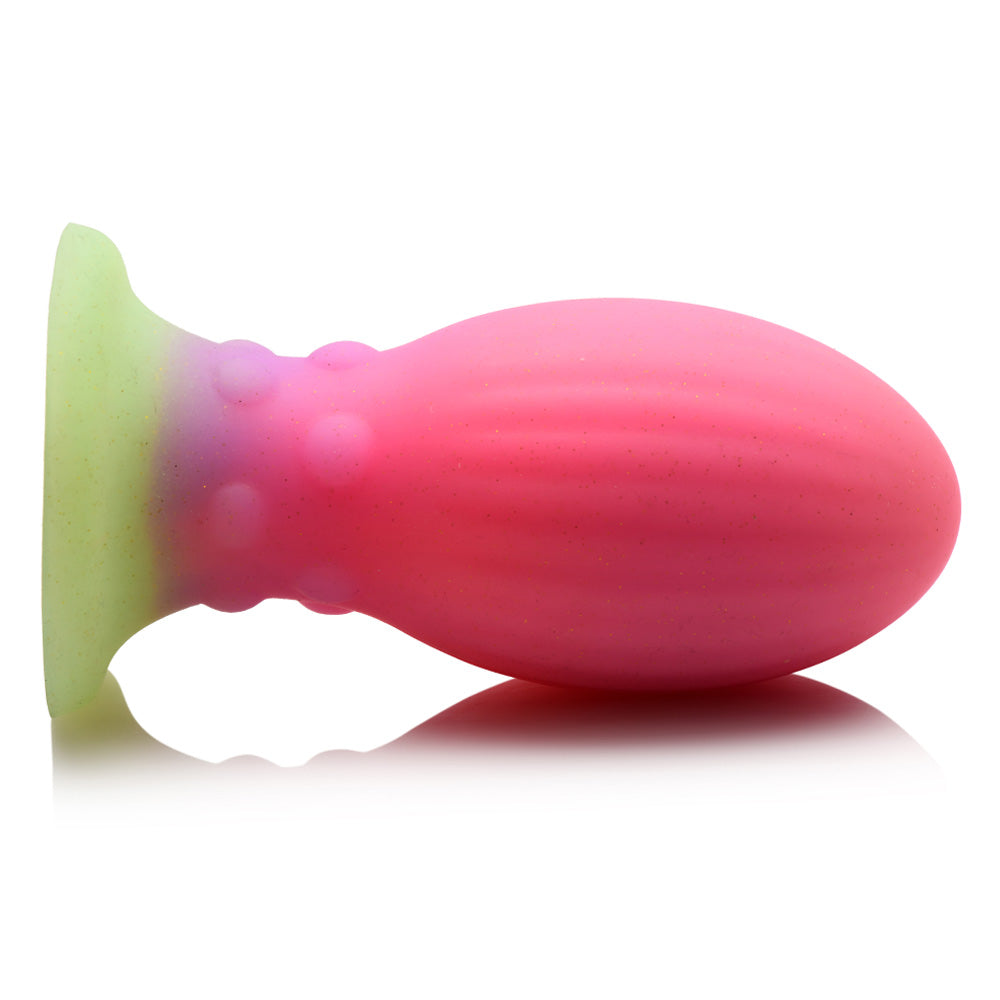 Creature Cocks Xeno Glow in the Dark Silicone Alien Egg - Novelty Adult Toy for Fantasy Play & Sensory Stimulation