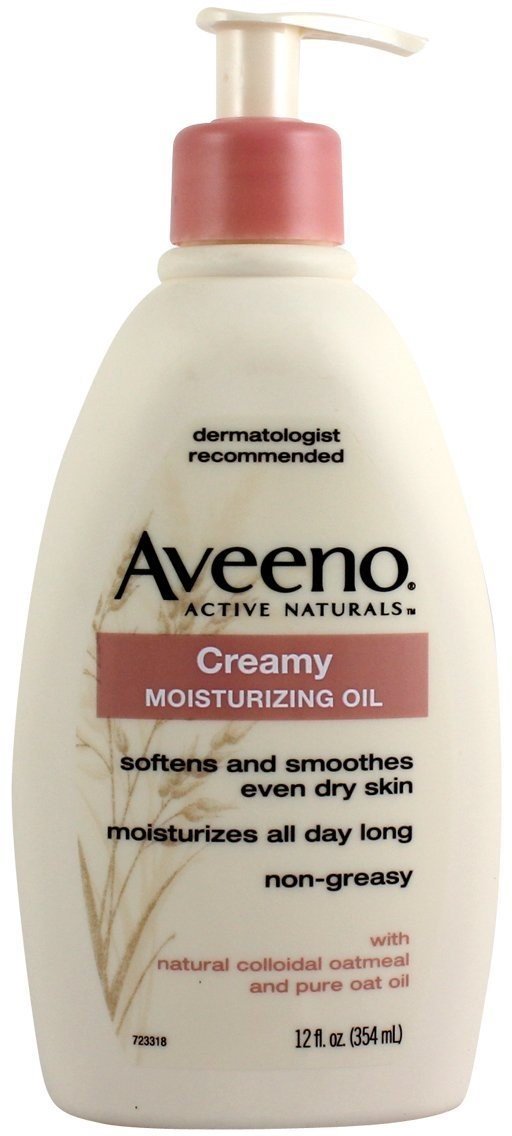 Aveeno Active Naturals Daily Moisturizing Body Oil, 12 oz (10-Pack) – Hydrating & Nourishing for Dry Skin – Perfect for Post-Shower & Massage Use