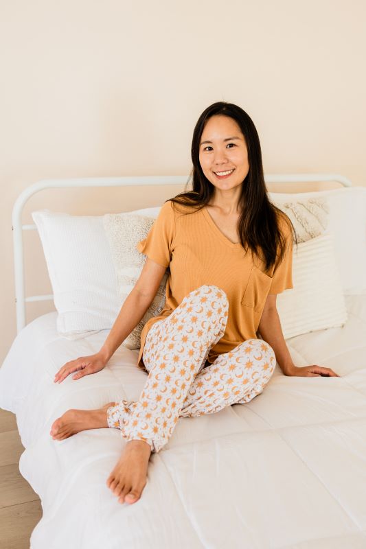 Celestial Ribbed Women's Modal Jersey Joggers - Soft Stretchy Lounge Pants for Yoga, Running & Home Comfort