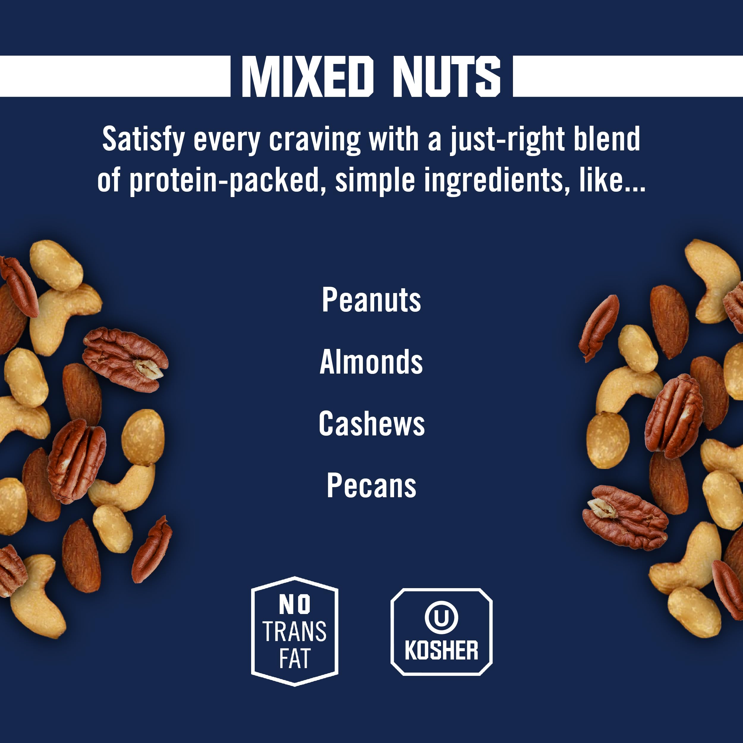 Kar's Nuts Mixed Nuts Snack Packs - 10 oz Bulk Pack of 12 | Healthy Trail Mix with Almonds, Cashews & Peanuts | Perfect for Office Snacks, School Lunches & Road Trips