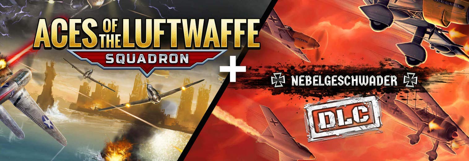 Aces Of The Luftwaffe: Squadron - Nebelgeschwader DLC | PC Game Download - Steam Key | WWII Air Combat Simulation for PC Gamers