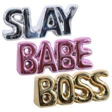 Custom Glossy Ceramic Sign - Personalized Office Decor for Boss - Perfect for Gifts, Awards & Wall Art in Home or Workplace