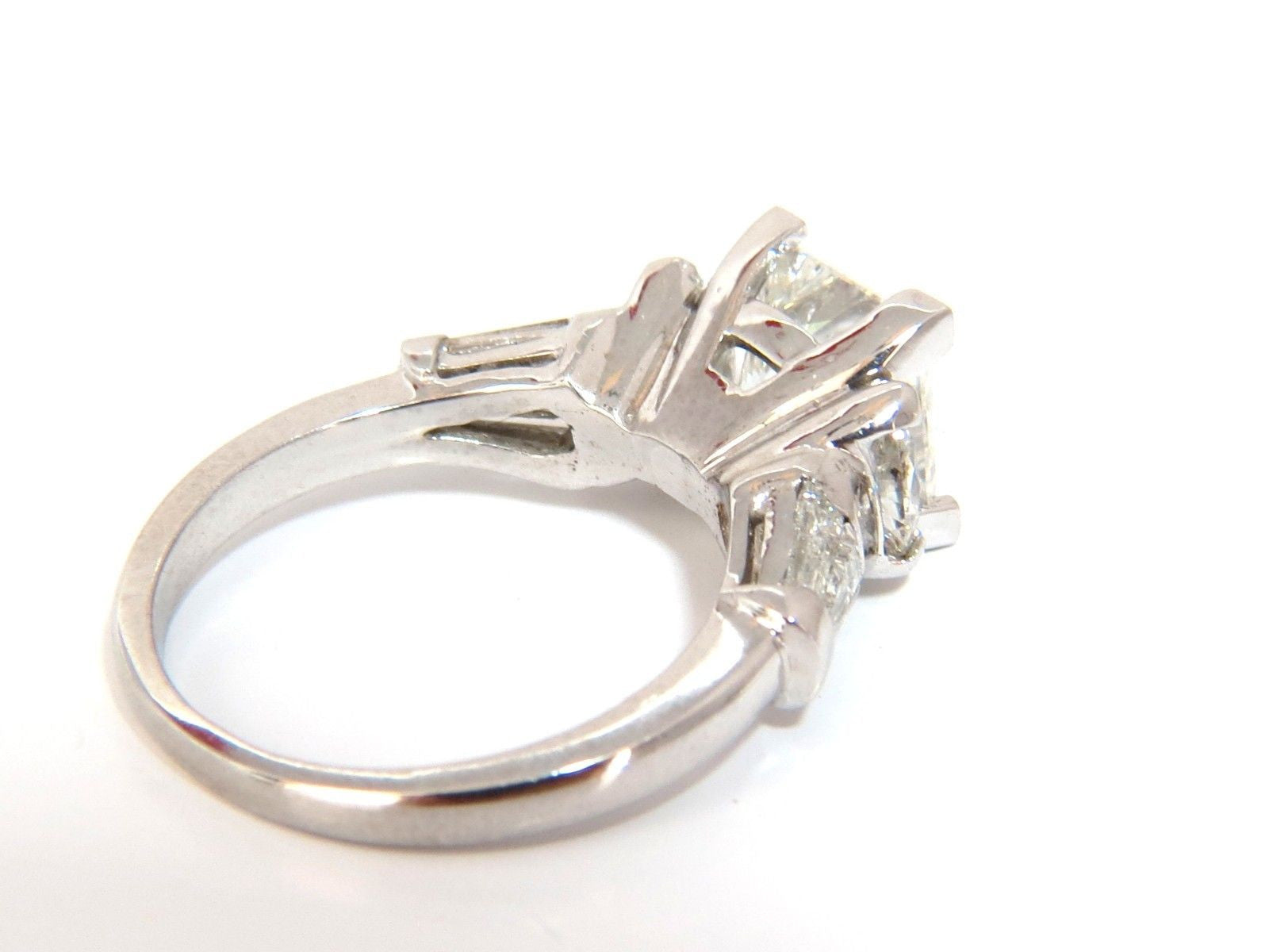 GIA Certified 4.77 Carat Princess Cut Diamond Engagement Ring - G/SI1 Platinum Setting - Perfect for Proposals, Anniversaries & Special Occasions