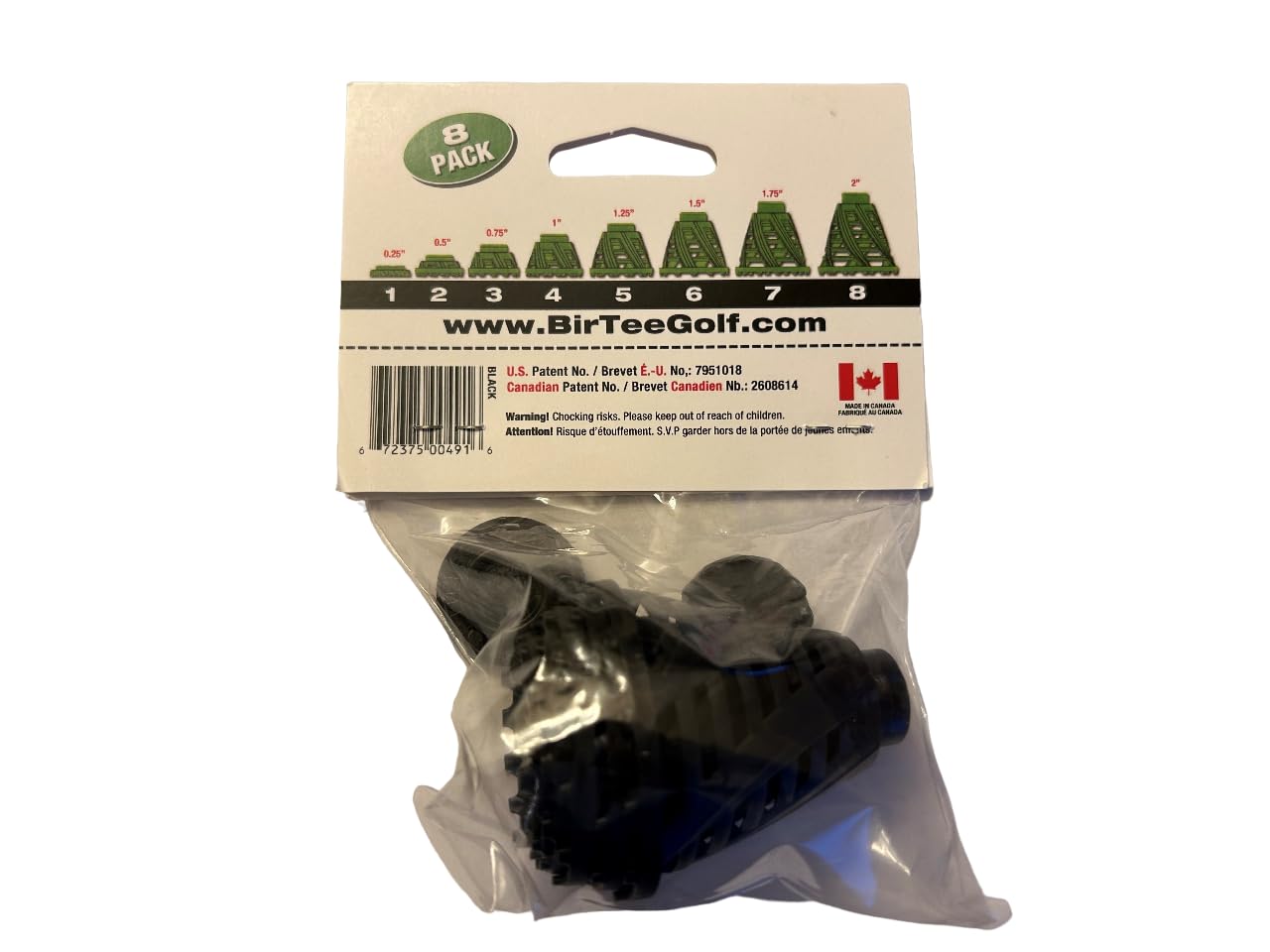 PRO Speed Plus Golf Tees - Flexible & Durable Plastic Golf Tees for Indoor, Simulator & Winter Use - 8 Pack for Enhanced Golf Performance
