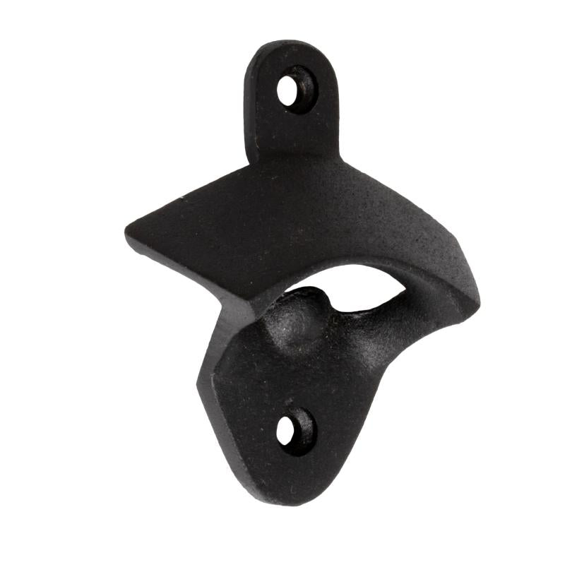 Cast Iron Wall Mounted Bottle Opener - Rustic Vintage Style for Home Bar, Kitchen, or Outdoor Entertaining