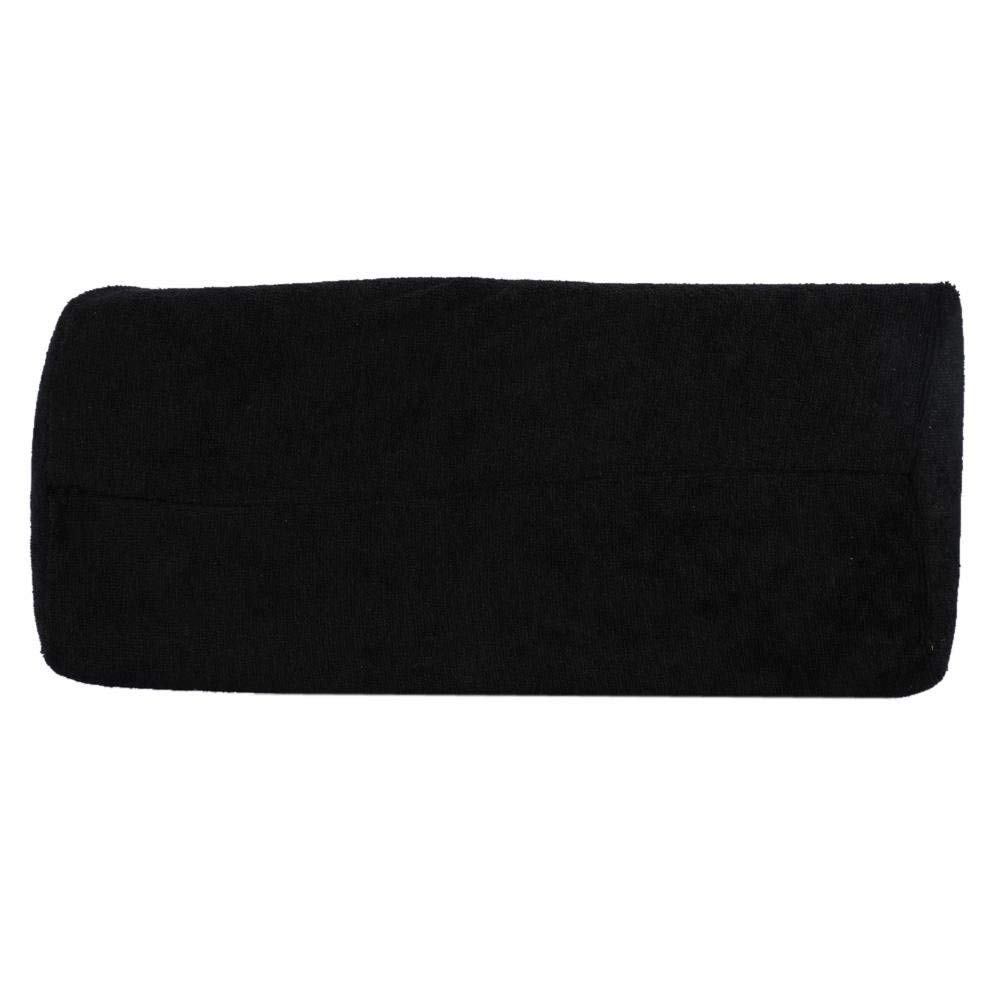 **Detachable & Washable Nail Art Hand Rest Cushion - Soft Sponge Salon Pillow for Manicure & Pedicure (Black) | Perfect for Nail Salons, Home Spa & Professional Use**