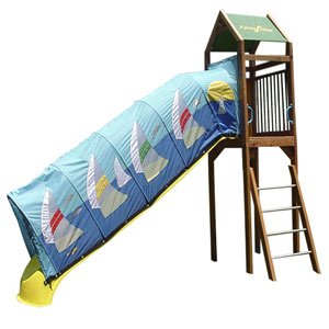 Fantaslides Sloopy Slide Cover for 10 Ft Slide - UV Protective Playground Shade Cover | Durable Backyard Swing Set Accessory | Perfect for Outdoor Playgrounds, Backyard Playsets & Kids' Play Areas