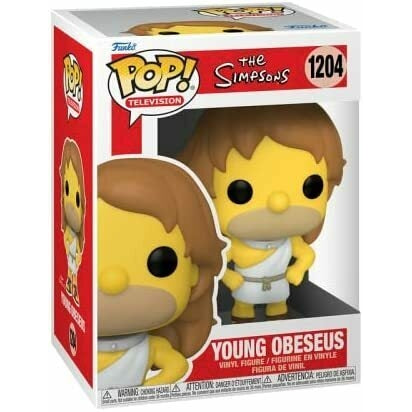 The Simpsons Young Obeseus Action Figure - Official Collectible Toy from Amazon - Perfect for Fans, Display & Gift Giving