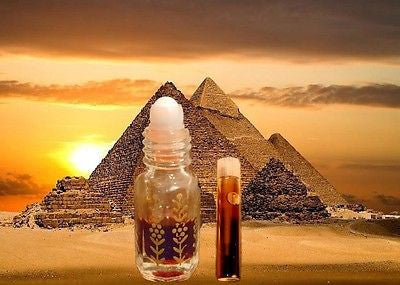 Pure Thick Red Egyptian Musk Attar Oil - 1ml Vial with Intense Pheromones for Perfume & Aromatherapy | Perfect for Romantic Evenings & Spiritual Practices
