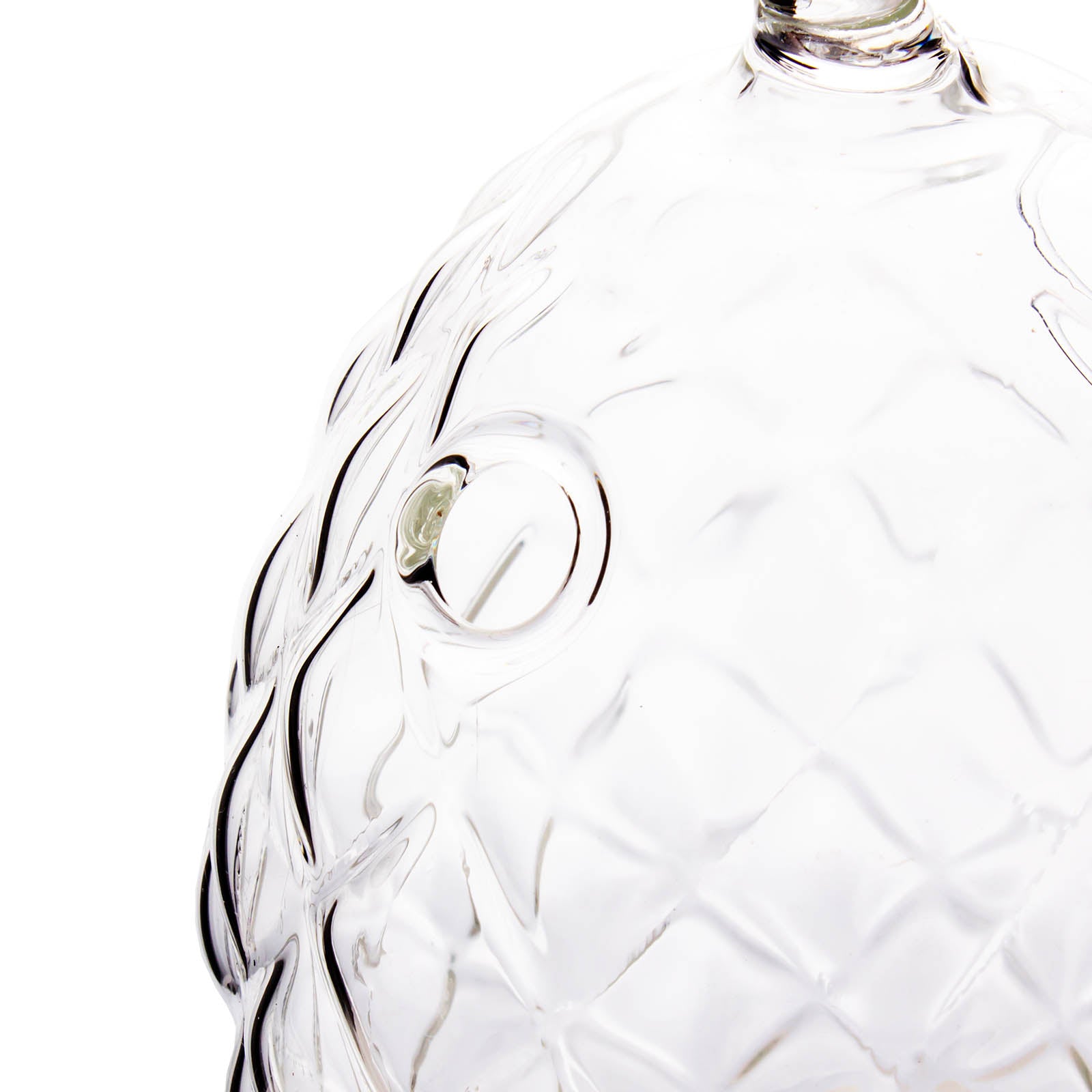 BarConic® Glass Pineapple - Elegant Drinking Glass for Cocktails, Juice & Water - Perfect for Home Bar, Parties & Tropical Themed Events