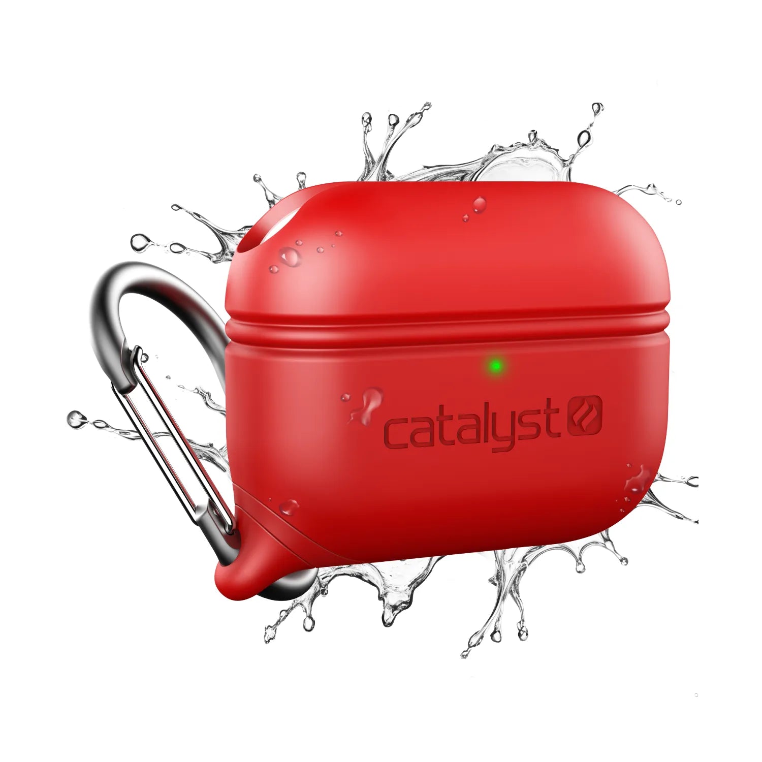 Apple AirPods Pro (2nd Generation & 1st Gen) Waterproof Protective Case with Carabiner Clip - Perfect for Running, Hiking & Outdoor Activities