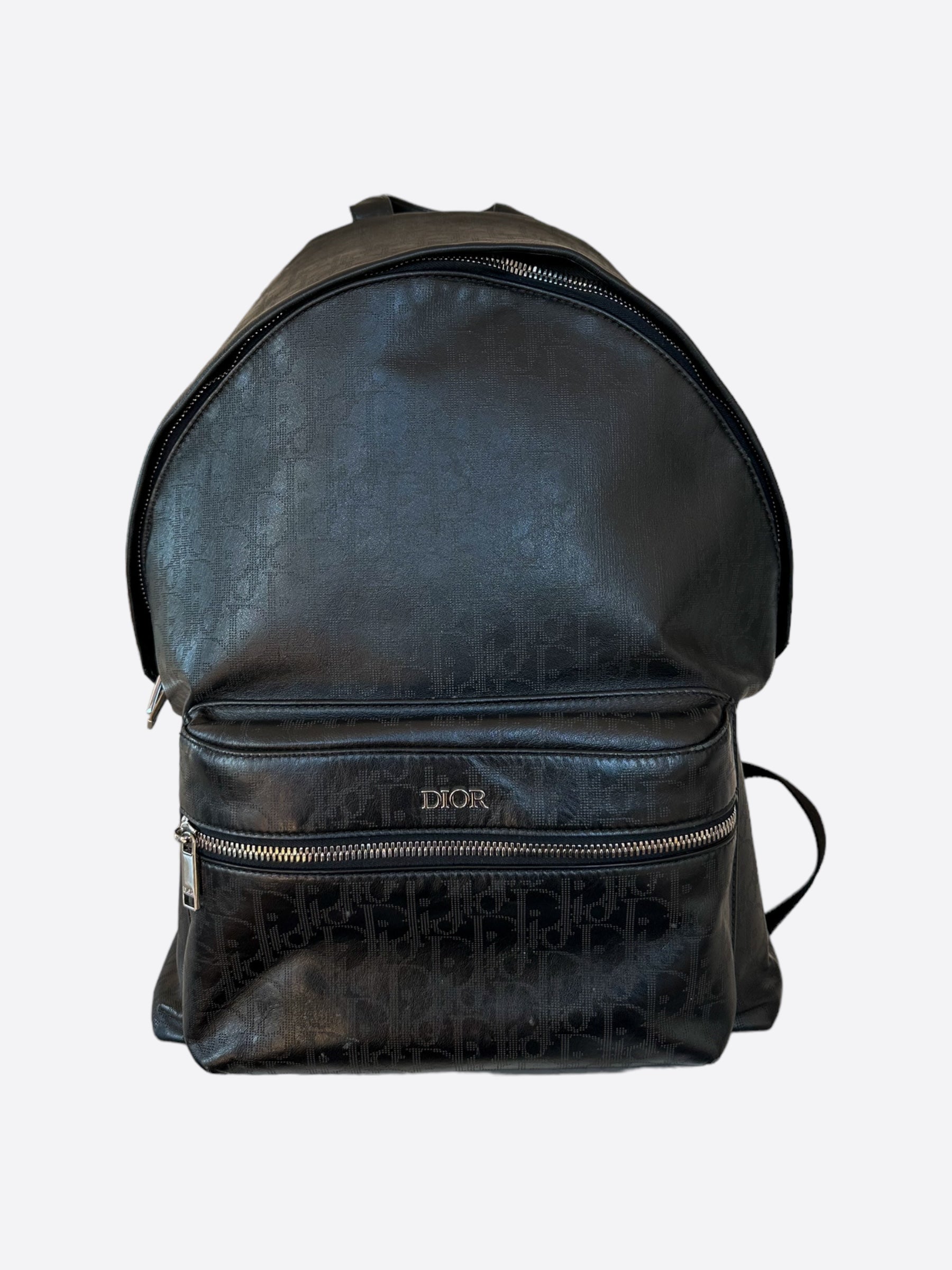 Dior Black Oblique Galaxy Rider Backpack for Women | Luxury Designer Backpack | Stylish Travel & Everyday Use | Perfect for Work, School & Fashion Outings