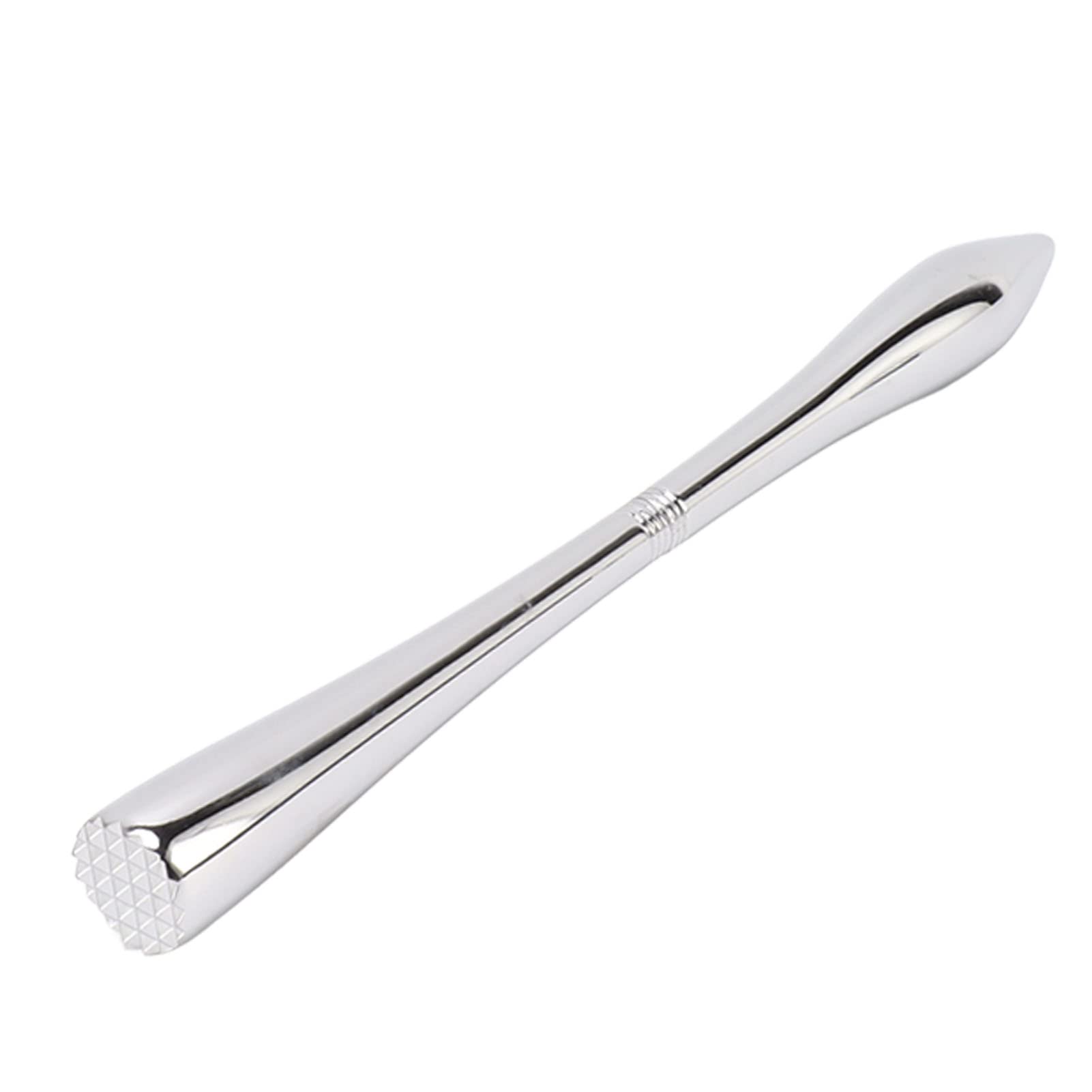 Professional Full Metal Ice Pick & Ice Crusher - Heavy Duty Manual Ice Chipper Tool for Kitchen, Bar, Restaurant - Food Grade Stainless Steel with Ergonomic Grip (Perfect for Cocktails, Iced Drinks & Food Preparation)