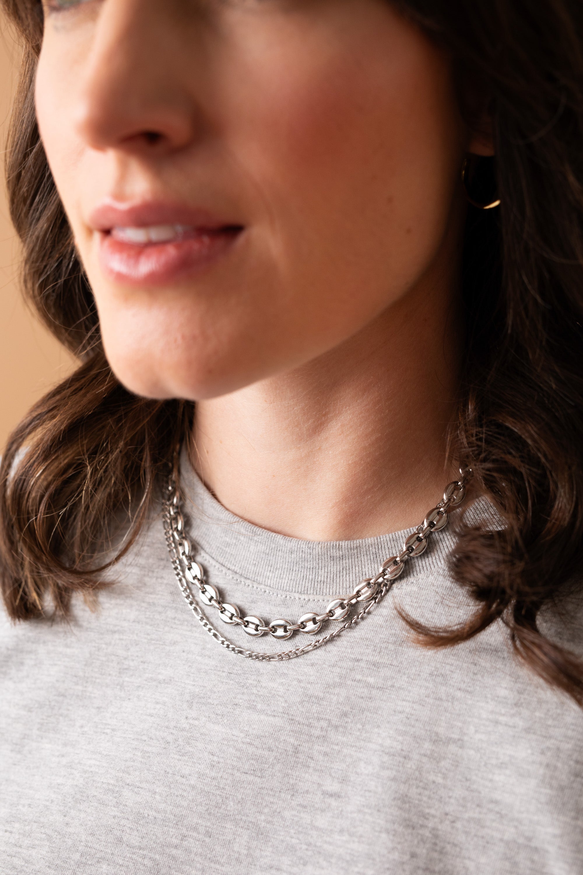 Figaro Chain Necklace - Dainty Layering Gold Charm Necklace for Women | Perfect for Layering, Everyday Wear & Gift Giving